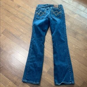 Shyanne Dark Blue Boot Cut Women's Jeans